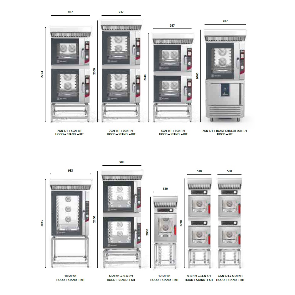 Пароконвектомат Venix SQ04TCC