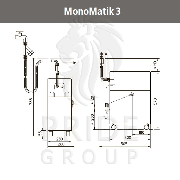 картинка Смягчитель воды Winterhalker Monomatik 3