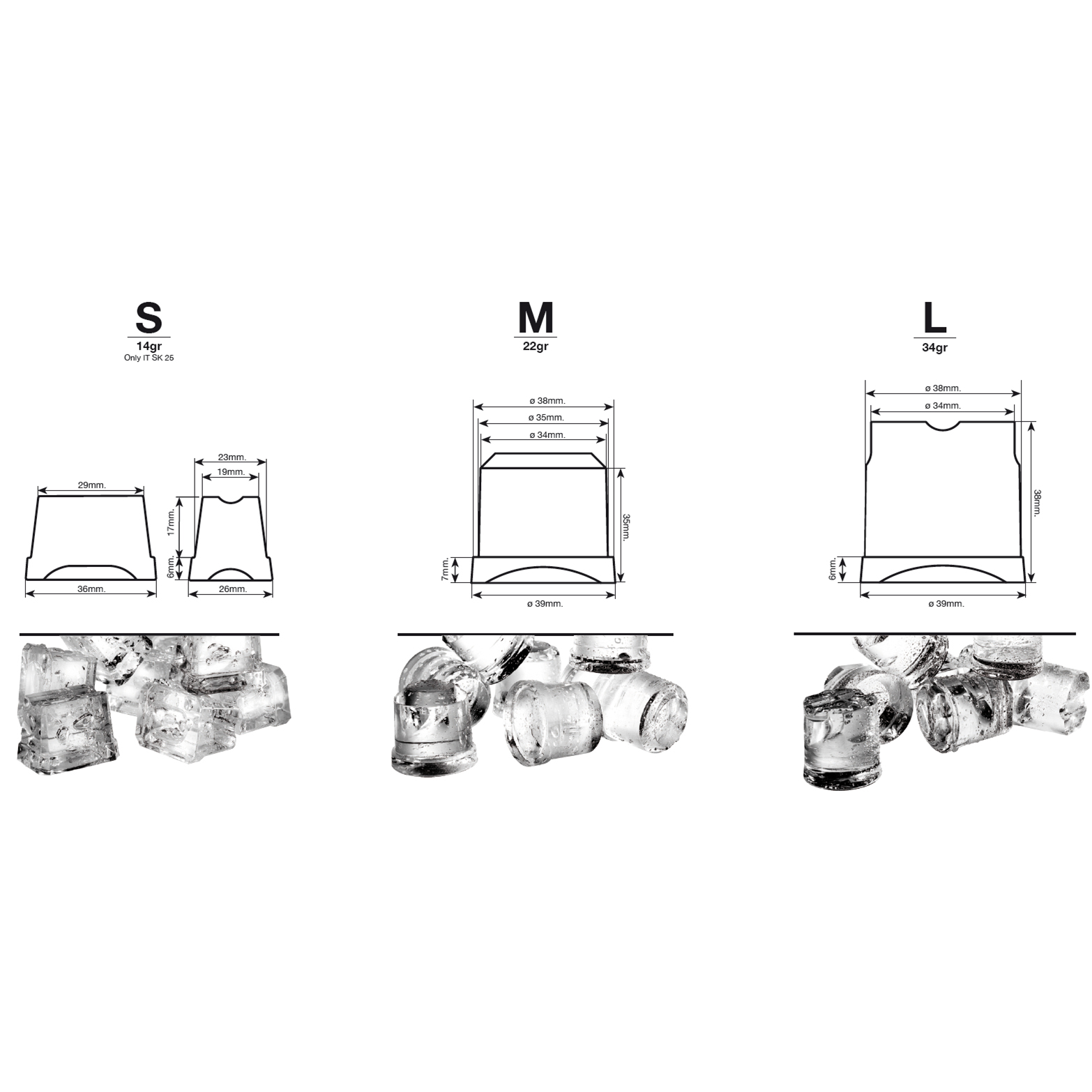 ICE TECH Льдогенератор SK 25 W