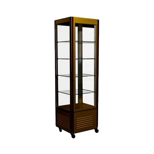 Кондитерская витрина Carboma D4 VM 400-1 (R400C Сarboma Люкс 1/2, INOX) LATIUM